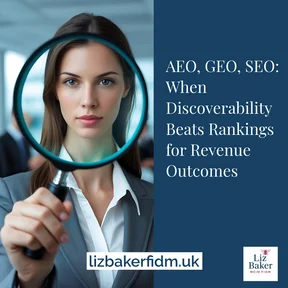 AEO, GEO, SEO: When Discoverability Beats Rankings for Revenue Outcomes