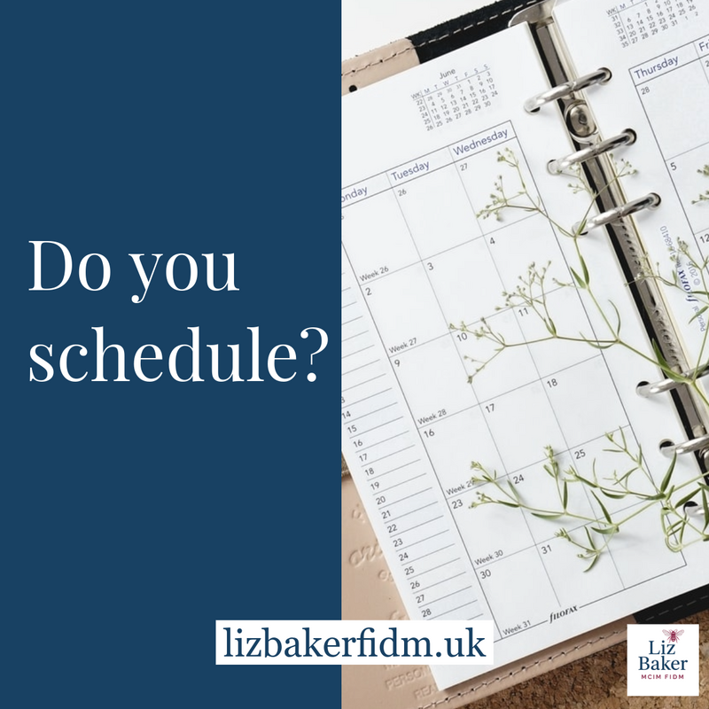 Do You Schedule?