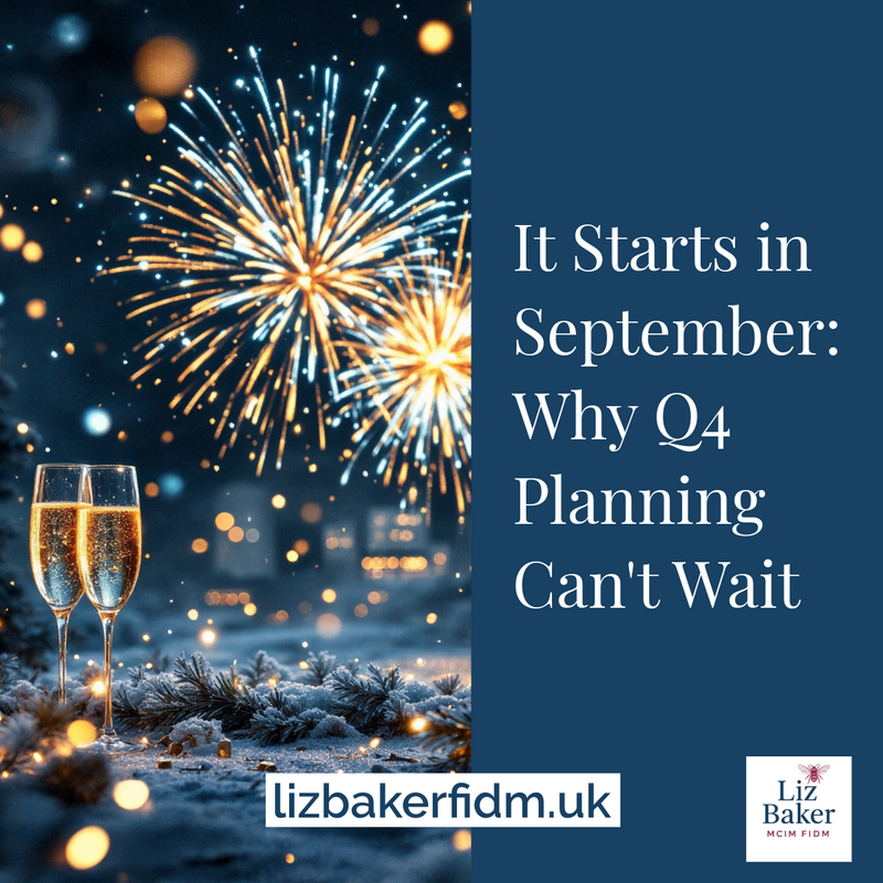 It Starts in September: Why Q4 Planning Can't Wait