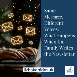 Same Message, Different Voices: What Happens When the Family Writes the Newsletter